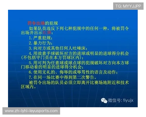 足球赛事中的裁判判罚与规则解读
